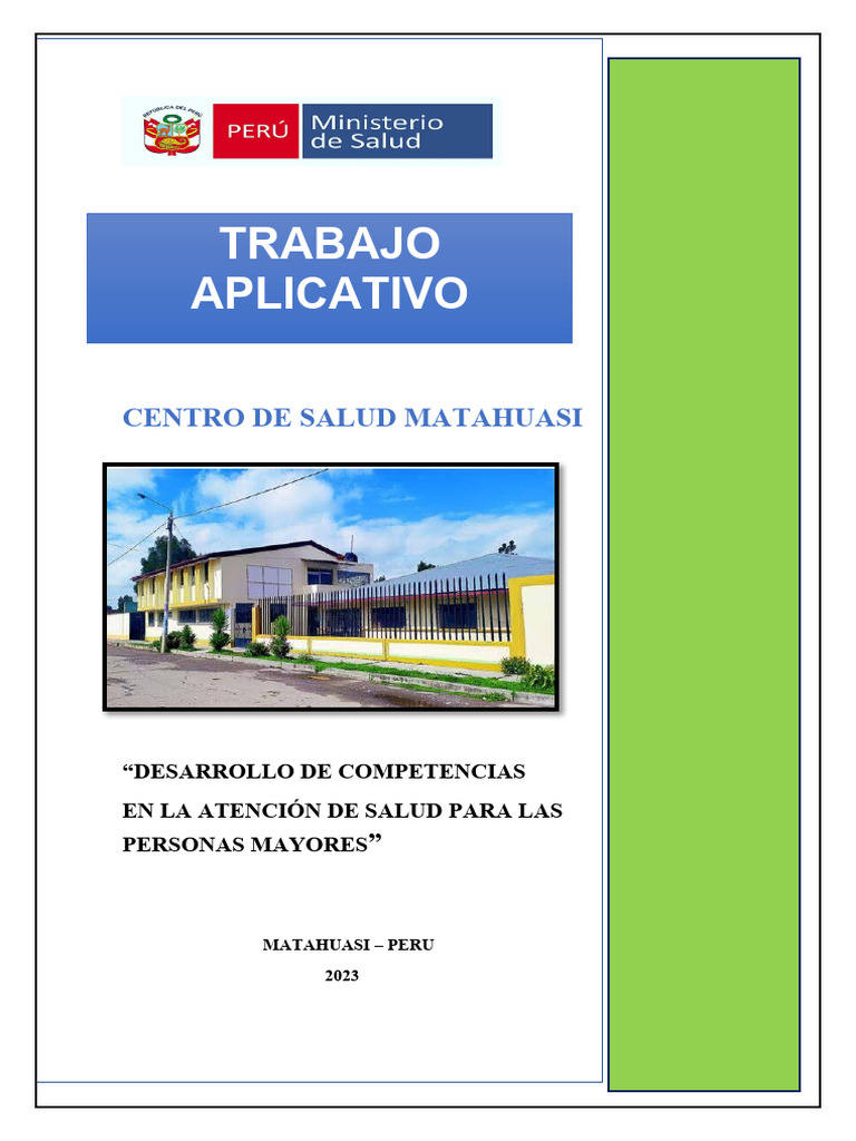 Atención Integral a Adultos Mayores | PDF | Vejez | Adultos