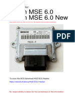 Bosch MSE 6.0 