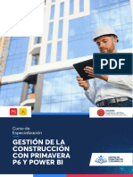 Gestión de La Construcción Con Primavera P6 y Power Bi