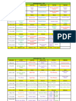 HORARIOS 3° Y 4° Modificado