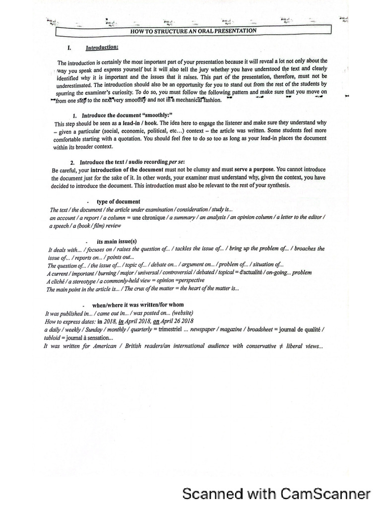 methodology colle anglais PDF