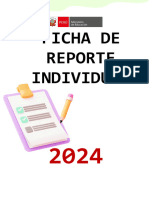 Ficha de Reporte Individual Del Estudiante