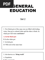 General Education Set 2