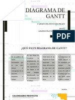 Diagrama de Gantt