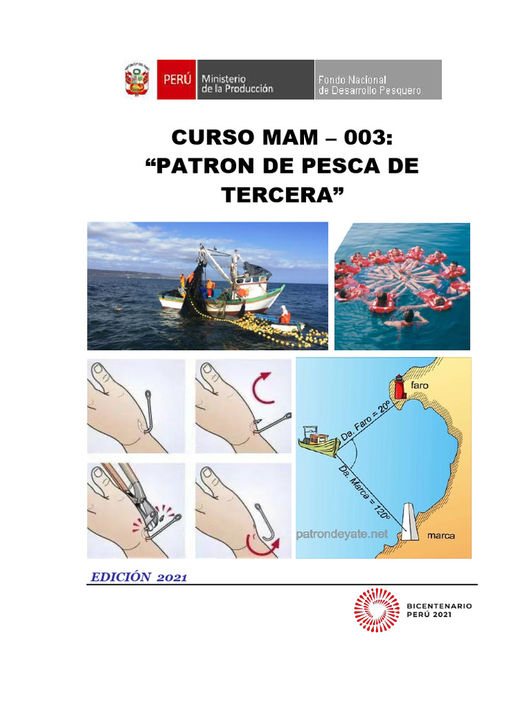 Manual Curso Mam 003 Patron de Pesca de Tercera | PDF | Latitud | Ecuador
