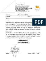 Certificado Suplementación Nutricional Simón Barcos Delich