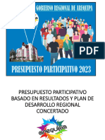 P Taller Presupuesto Participativo 2023 PPT 1