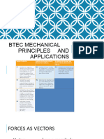 Forces in Equilibrium - BTec Mechanical Principles