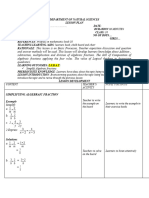 Grade 10 Mathematics Algebra - Basic Processes 10 Editable Lesson Plan