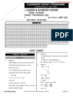 SRG Major Test-08 26 April So