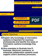 Foundations of Information Systems in Business