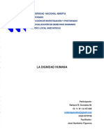 Ensayo Sobre La Dignidad Humana UNA-Anzoategui