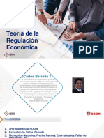 Teoria de Regulacion Economica s1 s2 Mba Carlos Barreda T