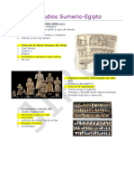 Plan de Estudios Historia Del Arte Sumerio Egipto