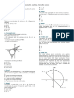 5-Lista Geometria-Analitica - Conceitos