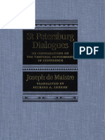 Joseph de Maistre - ST Petersburg Dialogues - Libgen - Li