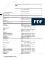 Engine Mechanical: Service Data