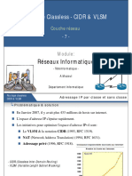 07 - Couche Réseau - CIDR & VLSM - ESTA