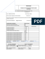 Protocolo Prueba de Aislación y Prueba Diferenciales Tdf-2