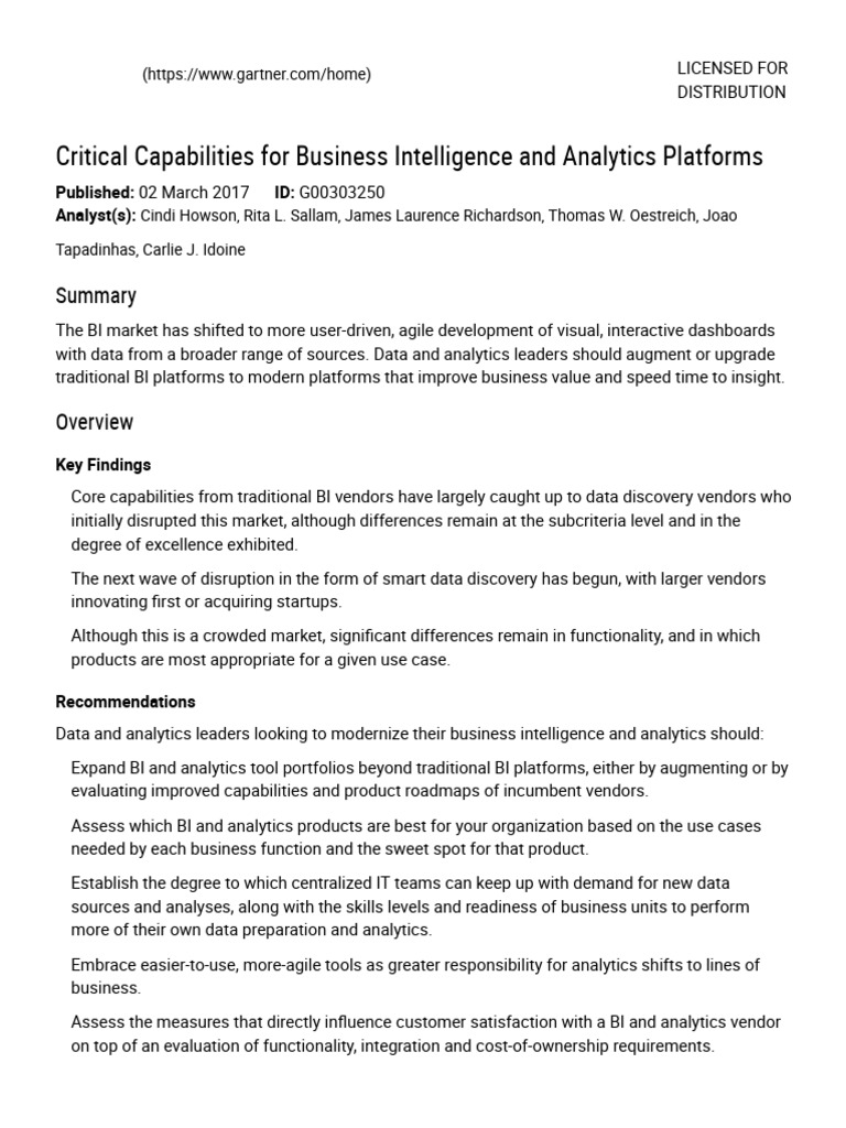 48+ 2017 Gartner Critical Capabilities For Meeting Solutions, This