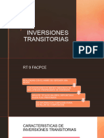 Inversiones Transitorias