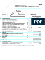 Formulario ITC 01