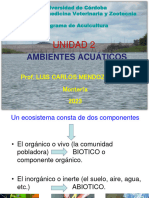 Unidad #2 Ambientes Acuaticos