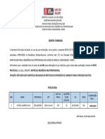 Chamada Residência Multiprofissional 2