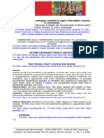 Modelo Resumo Expandido Tecnico Cientifico - XII CBA 1