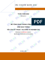 TCVN 13509-2022 Bê Tông Phun Trong Công Trình Hầm Giao Thông