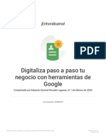 Digitaliza Paso A Paso Tu Negocio Con Herramientas de Google - Google
