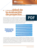 Conveniencia de Evaluar Proyectos