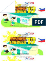 2019 BRIGADA ESKWELA Sample Certificate For DONOR