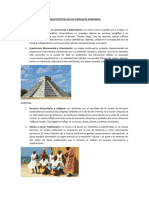 Caracteristicas de Los Pueblos de Guatemala