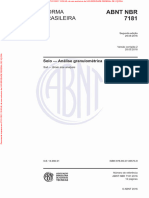 2016 ABNT NBR 7181-Granulometria