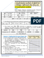 Série D'exercice 2 Nucleaire Et Etat Equilibre Modéfier