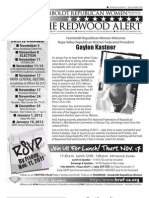 November 2011 HRWF Redwood Alert