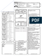 Ficha Oficial D&D 5E Editável