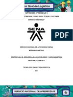 ACTIVIDAD DE APRENDIZAJE 14 EVIDENCIA 5 Workshop Using Verbs To Build Customer Satisfaction Tools