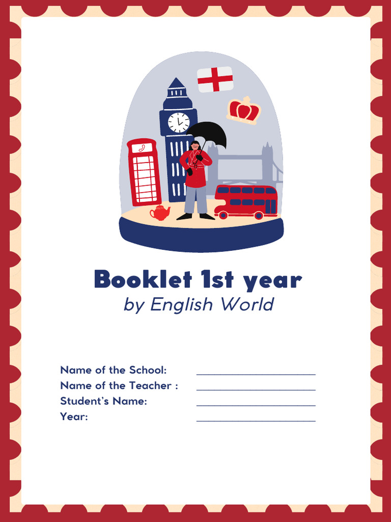 Booklet 1st Year English | PDF | Yellow | Color
