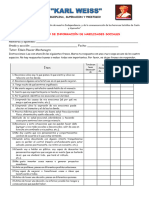 Ficha de Informacion de Habilidades Sociales