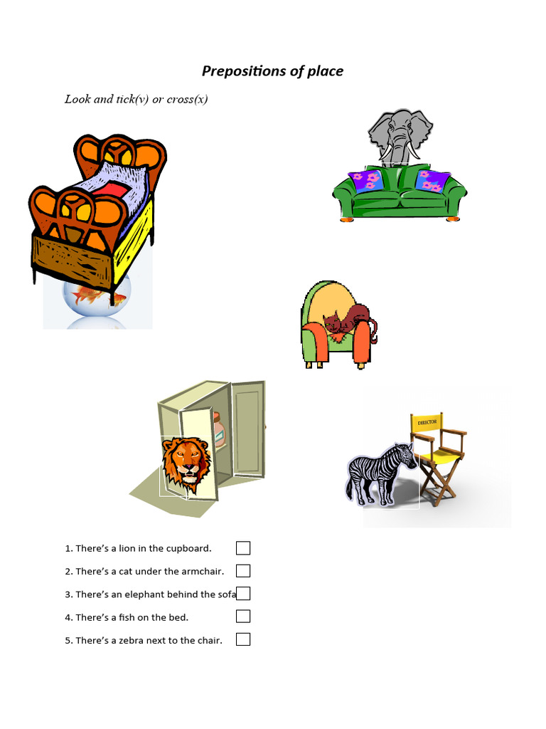 Animals and Prepositions of Place | PDF | Philosophy