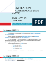 1.2 Analyse Lexicale TP4 Flex