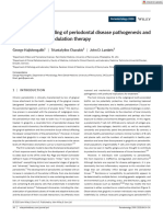 Periodontology 2000 - 2020 - Hajishengallis - Current Understanding of Periodontal Disease Pathogenesis and Targets For