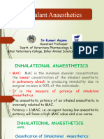 Inhalant Anaesthetics