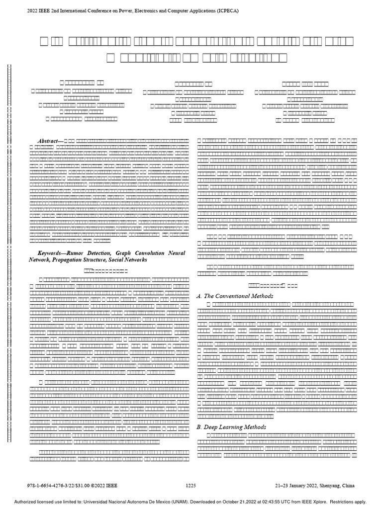 A Multilevel Graph Convolution Neural Network Model For Rumor Detection ...