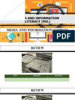 5 - Media and Information Sources Lecture