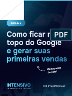 Aula 2 - Como Ficar No Topo Do Google -