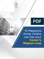 10 Reasons Amity Online Can Be Your Career's Biggest Leap