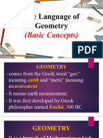 Math 7 Geometric Terms